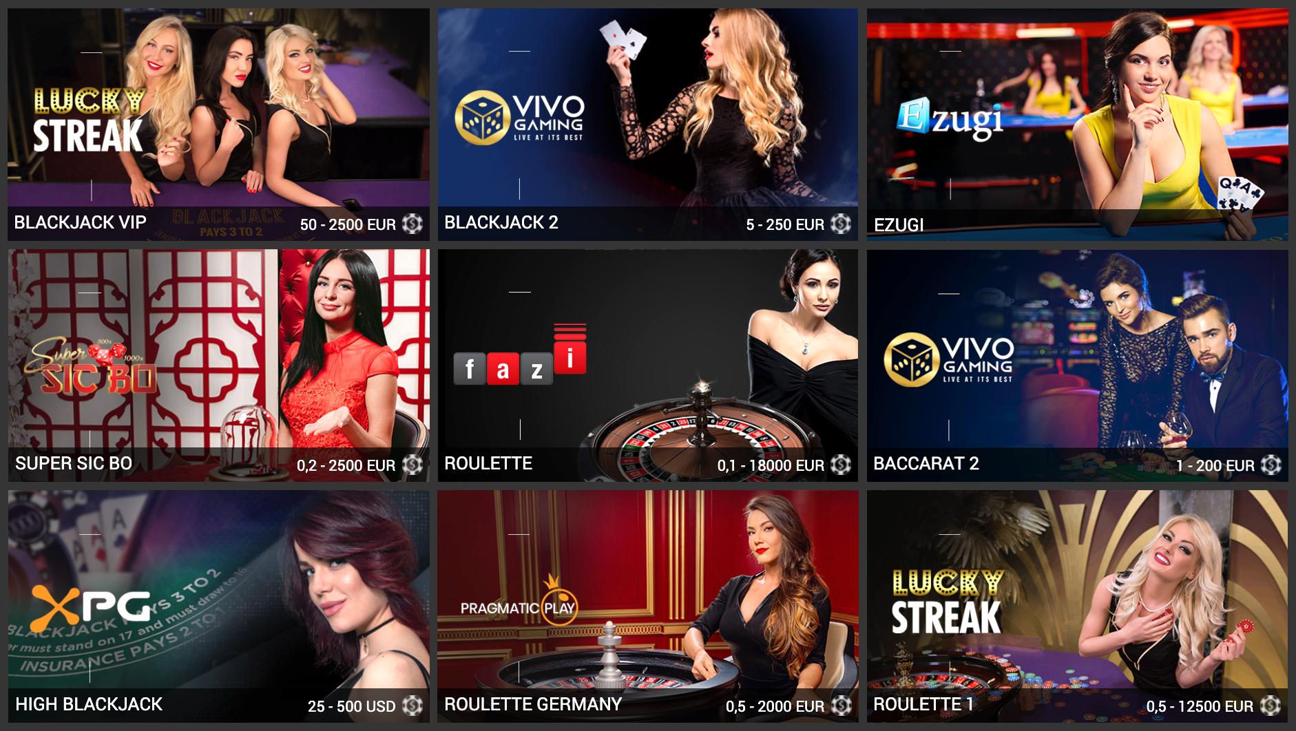 live casino online