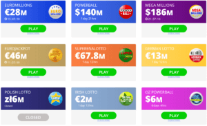 online lottery